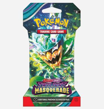 Pokémon Twilight Masquerade: Sleeved Booster Pack beschikbaar voor biedingen