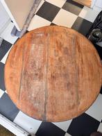 Leuk setje: salontafel, bed en bank, Gebruikt, Minder dan 50 cm, Teakhout, Rond