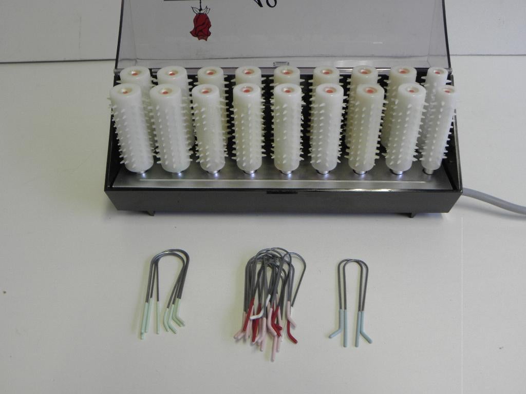 Carmen 18 haar krulset compleet met spelden, Sieraden, Tassen en Uiterlijk, Uiterlijk | Haarverzorging, Ophalen of Verzenden, Gebruikt