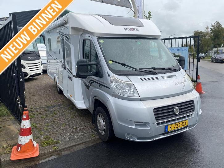 Pilote Aventura P 730 met queensbed & sountsyst, Caravans en Kamperen, Campers, Bedrijf, tot en met 4, Half-integraal, Pilote