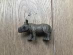 Schleich zwarte neushoorn kalf nr 14395 lengte 7 cm., Verzamelen, Dierenverzamelingen, Ophalen of Verzenden, Zo goed als nieuw