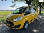 Ford Transit Custom 310 2.0 TDCI L2H1 Trend DC 6 Persoons, Auto's, Voorwielaandrijving, Origineel Nederlands, Bedrijf, 6 stoelen