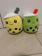 2 verschillende Reservible Bubble Tea 25cm, Jongen of Meisje, One size, Ophalen of Verzenden, Zo goed als nieuw