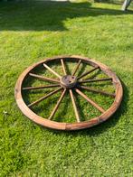 Kleine Houten Wielen // voor straatversiering of wagen, Ophalen