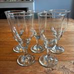 5 wijnglazen halen, 4 betalen, Glas of Glazen, Gebruikt, Ophalen of Verzenden, Glas
