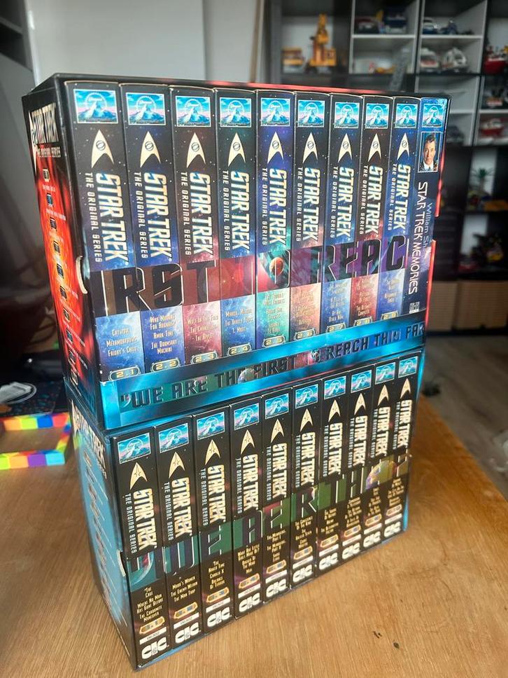 Star Trek VHS Boxset eerste seizoenen - The Original Series, Cd's en Dvd's, Dvd's | Tv en Series, Zo goed als nieuw, Science Fiction en Fantasy