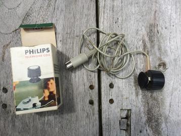 Vintage Philips N6708 telefoongesprekken opnamekabeltje beschikbaar voor biedingen