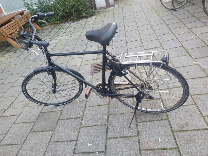 Gazelle Herenfiets - Nieuwe banden !lichten ringslot, Fietsen en Brommers, Fietsen | Heren | Herenfietsen, Gebruikt, Gazelle, 57 tot 61 cm