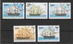 Cuba 1996  Schepen, Verzenden, Gestempeld, Midden-Amerika