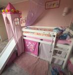 Prinsessenbed met glijbaan, Ophalen, 70 tot 85 cm, Zo goed als nieuw, Matras