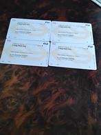 TREINKAARTJES, Tickets en Kaartjes, Trein, Bus en Vliegtuig, Bus, Metro of Tram, Algemeen kaartje