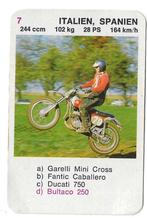 Kwartetkaart Bultaco 250, Ophalen of Verzenden, Gebruikt, Motoren