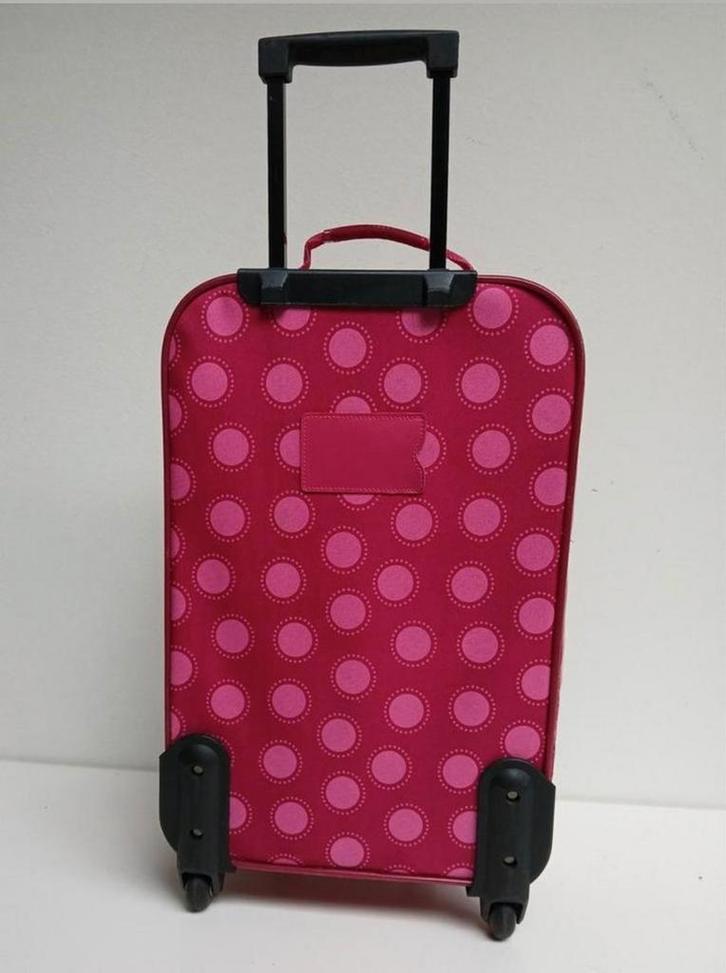 Embark reiskoffer op 2 wielen trekstang 25 Liter 59x33x17 cm, Sieraden, Tassen en Uiterlijk, Koffers, Zo goed als nieuw, Hard kunststof