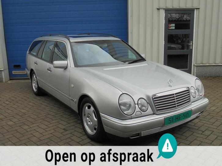 Mercedes-Benz E-klasse Combi 320 Avantgarde Japan 111248 km, Auto's, Oldtimers, Bedrijf, Te koop, ABS, Airbags, Airconditioning