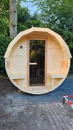2,5M Barrel Sauna Gratis Levering en Plaatsing, Sport en Fitness, Sauna, Ophalen of Verzenden, Nieuw, Complete sauna