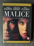 DVD Malice. (met Alec Baldwin en Nicole Kidman), Cd's en Dvd's, Dvd's | Thrillers en Misdaad, Ophalen of Verzenden, Zo goed als nieuw