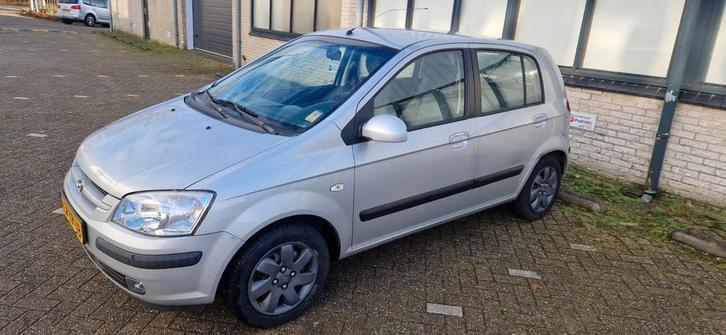 Hyundai Getz 1.3 5DRS AUT 2005 Grijs, Auto's, Hyundai, Particulier, Getz, Benzine, D, Hatchback, Automaat, Origineel Nederlands