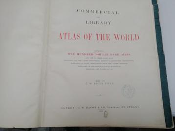 Atlas of the world van George Washington Bacon uit 1893