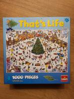 That's Life kerstmarkt puzzel 1000 stukjes, Ophalen of Verzenden, Zo goed als nieuw