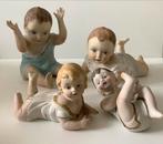 BABYPOPPEN (4) Biscuitporselein. PUNTGAAF., Ophalen