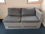 Tuinbank met kussens, Tuin en Terras, Tuinbanken, Ophalen, Zo goed als nieuw, Kunststof