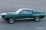 Ford Mustang Fastback Shelby GT500 (bj 1967), Metallic lak, Gebruikt, Handgeschakeld, Mustang