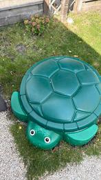 Schildpad zandbak groen little tikes zgan zwembadje, Kinderen en Baby's, Speelgoed | Buiten | Zandbakken, Ophalen, Zo goed als nieuw