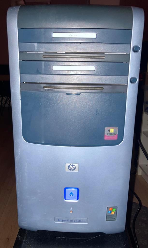 Pentium 4 Windows XP retro game pc , geforce 4mx, Computers en Software, Vintage Computers, Ophalen of Verzenden