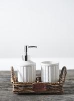 Riviera Maison rattan soap tray, Ophalen of Verzenden, Zo goed als nieuw