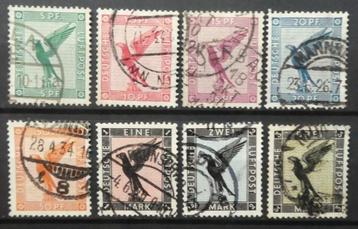 1926 Duitse Rijk 378-384 gebruikt (B45-1) beschikbaar voor biedingen