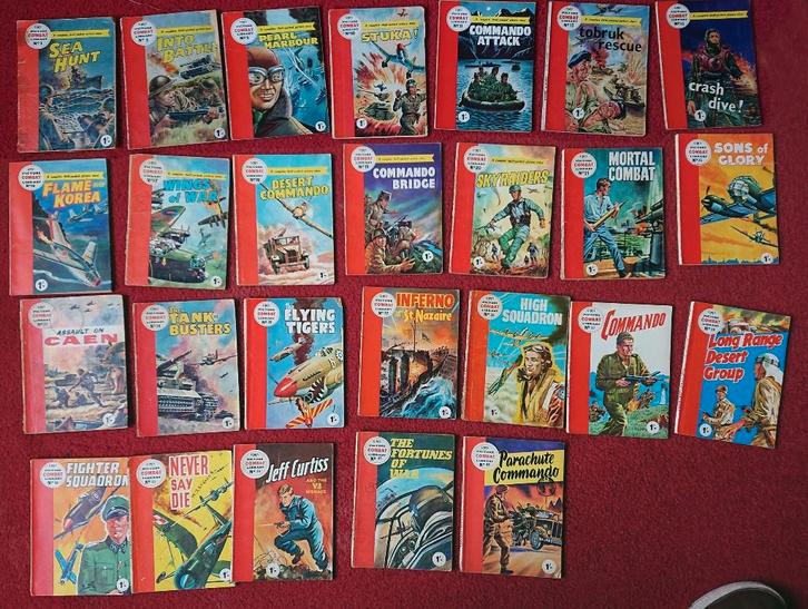 Combat Picture Library 68 stuks, Boeken, Strips | Comics, Gelezen, Meerdere comics, Europa, Ophalen of Verzenden