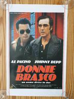 al pacino johnny depp donnie brasco film poster, Rechthoekig Staand, Verzenden, Deurposter of groter, Zo goed als nieuw