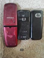 3 oude Vintage Retro Mobieltjes GSM telefoons Nokia Samsung, Telecommunicatie, Mobiele telefoons | Nokia, Verzenden, Gebruikt
