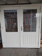Tuindeuren zo goed als nieuw, 75 tot 150 cm, Deurkozijn, Ophalen of Verzenden, Zo goed als nieuw