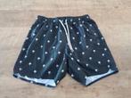 H&M Zwemshort Palmboom Zwart - Maat L, Maat 52/54 (L), Zwart, Ophalen of Verzenden, Zwemshort