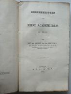 Ab. des Amorie van der Hoeven Jr. Mijne Academiereis in 1843, Ophalen of Verzenden, Ab. des Amorie van der Hoeven Jr