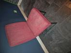2 rode eethoek stoelen, Huis en Inrichting, Stoelen, Ophalen, Zo goed als nieuw, Rood