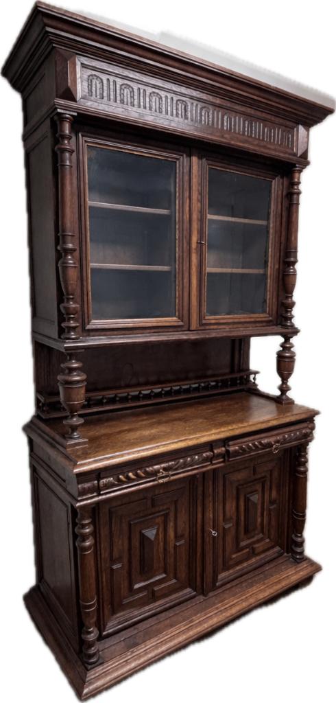 Antieke eikenhouten kast, Ophalen