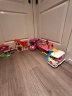 Pinypon prinsessen poppetjes camper poppenhuis, Ophalen