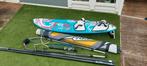 Complete Windsurfset te koop! F2 Vento, Ophalen, Minder dan 250 cm, Met vin(nen), Complete set