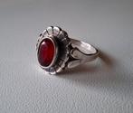 Zilveren ring met carneool, Ophalen of Verzenden, Dame, Zilver, Zilver