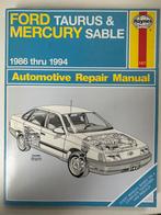 Te koop Handbook manual Ford Taurus Mercury Sable, Ophalen of Verzenden