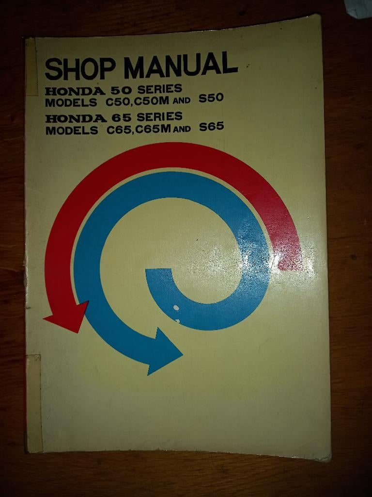 Honda 50 series, honda 65 series shop manual, Ophalen, Nieuw