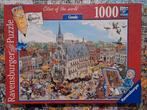 Cities of the world Gouda, Ophalen of Verzenden, 500 t/m 1500 stukjes, Zo goed als nieuw, Legpuzzel
