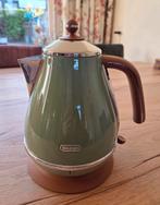 De'Longhi Retro Waterkoker, 1 tot 2 liter, Ophalen of Verzenden, Zo goed als nieuw, Rvs