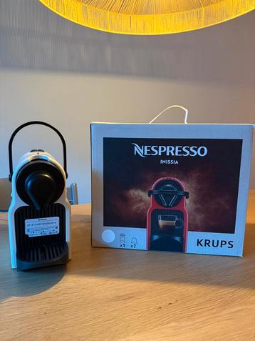 NIEUW Nespresso Inissia koffiezetapparaat met doos beschikbaar voor biedingen
