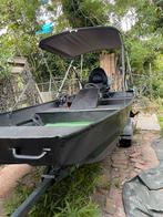 aluminium Jon 20 pk yamaha 4takt console, Watersport en Boten, Vis- en Consoleboten, Ophalen, 10 tot 30 pk, Gebruikt, Aluminium