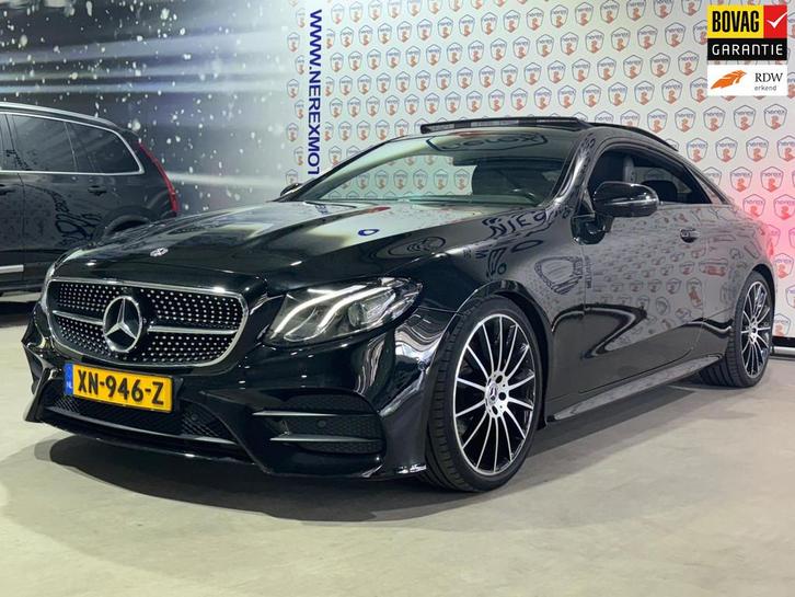 Mercedes-Benz E-klasse Coupé 200 Edition 1 | AMG | Pano | B, Auto's, Mercedes-Benz, Bedrijf, Te koop, E-Klasse, 360° camera, ABS