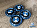 ORIGINELE BMW M Blue naafkap naafdop set, Gebruikt, -, Verzenden, -