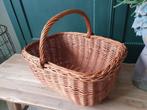 Brocante rieten boodschappen mand, *, Mand, *, Ophalen of Verzenden